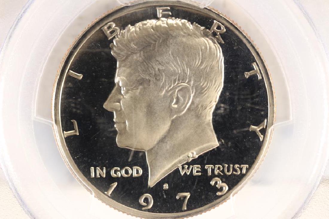 1973-S KENNEDY HALF DOLLAR PCGS PR69 DCAM (1 of 3)