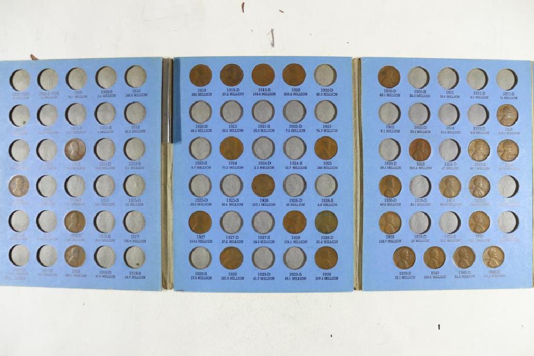 2 PARTIAL LINCOLN CENT ALBUMS 1909-1940-30 COINS (1 of 3)