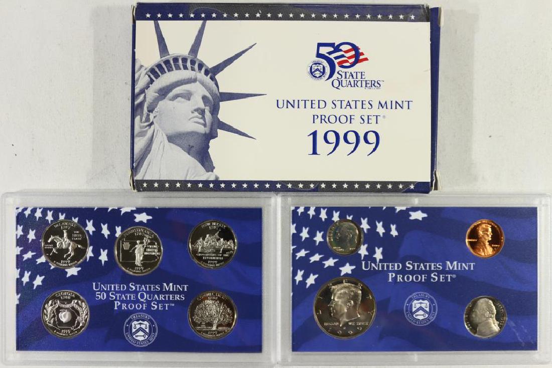 1999 US PROOF SET (WITH BOX) (1 of 2)