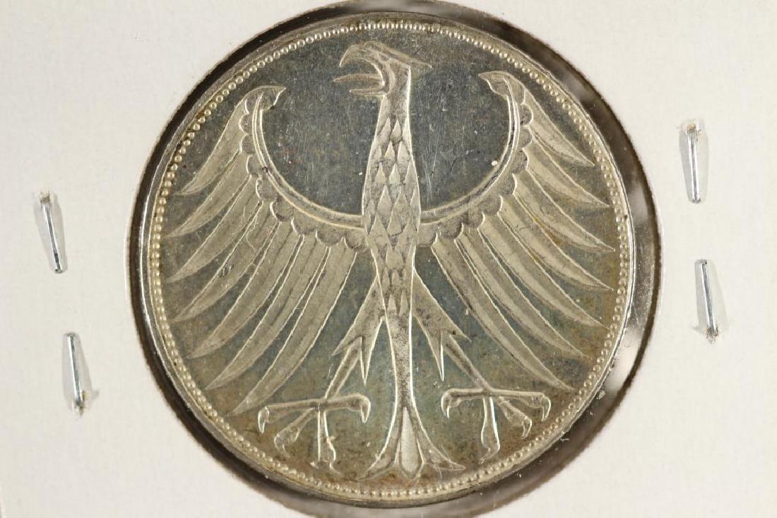 1971-G GERMANY SILVER 5 MARKS (1 of 2)