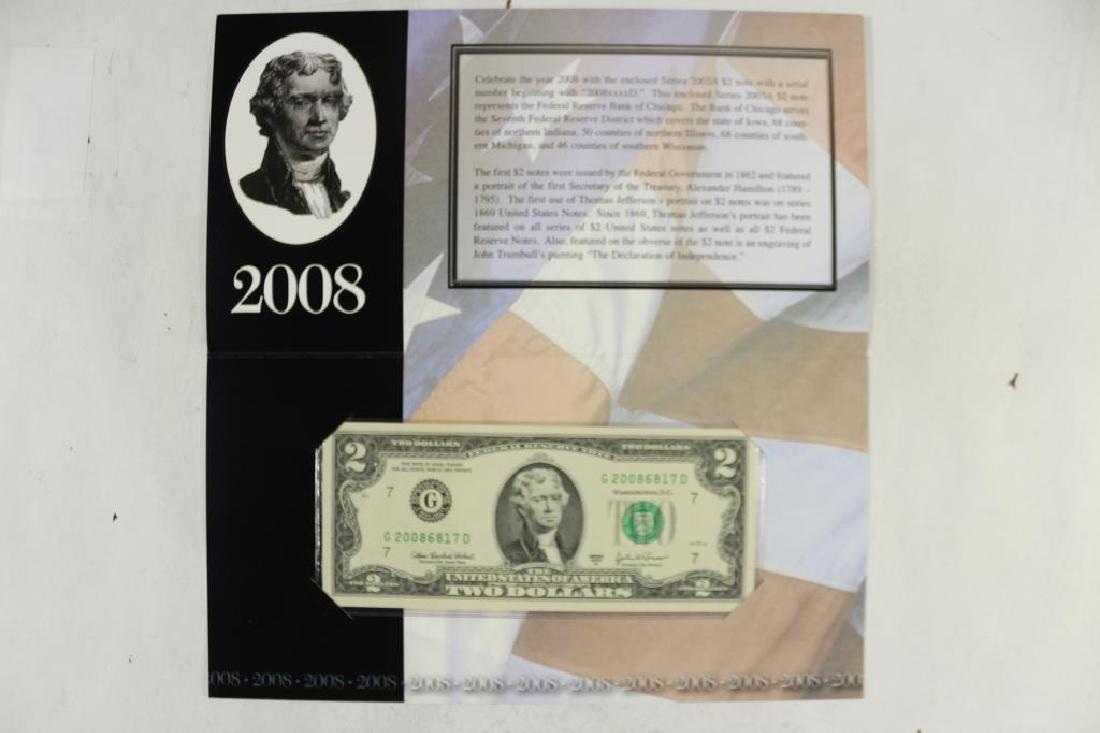 2008 CHICAGO $2 SINGLE NOTE 2003-A $2 FRN SERIAL (1 of 3)