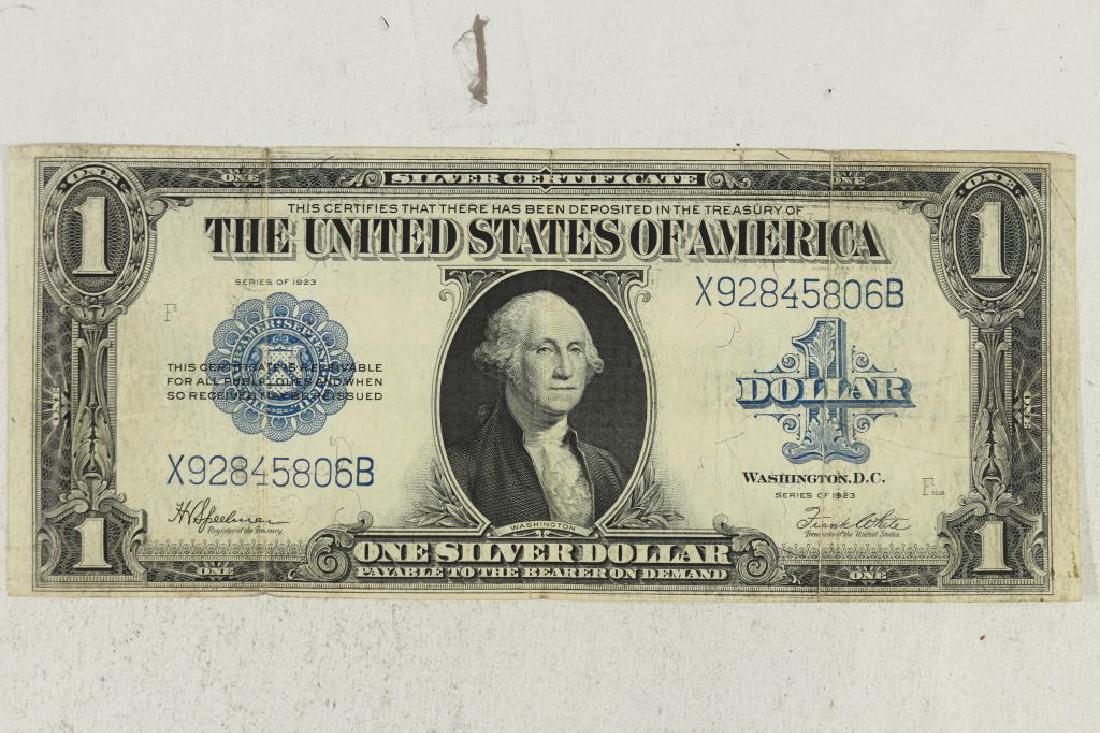 $1 LARGE SIZE 1923 SILVER CERTIFICATE HORSE (1 of 2)