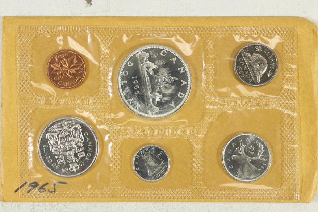 1965 CANADA SILVER (PF LIKE) SET WITH ENVELOPE (1 of 2)