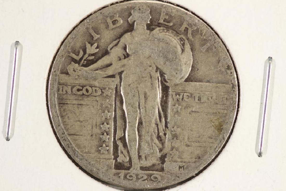 1929 STANDING LIBERTY QUARTER: You must call us at 1-763-862-8302 or email us at bidalotauction@aol.com with your credit card number directly. Thanks.
