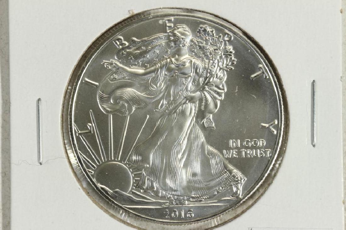2016 AMERICAN SILVER EAGLE UNC (1 of 2)