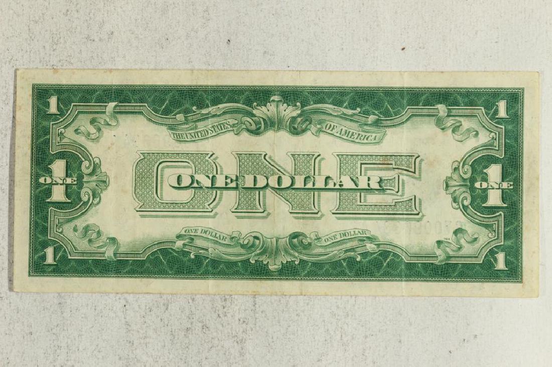 1928 $1 SILVER CERTIFICATE FUNNY BACK BLUE SEAL (1 of 2)