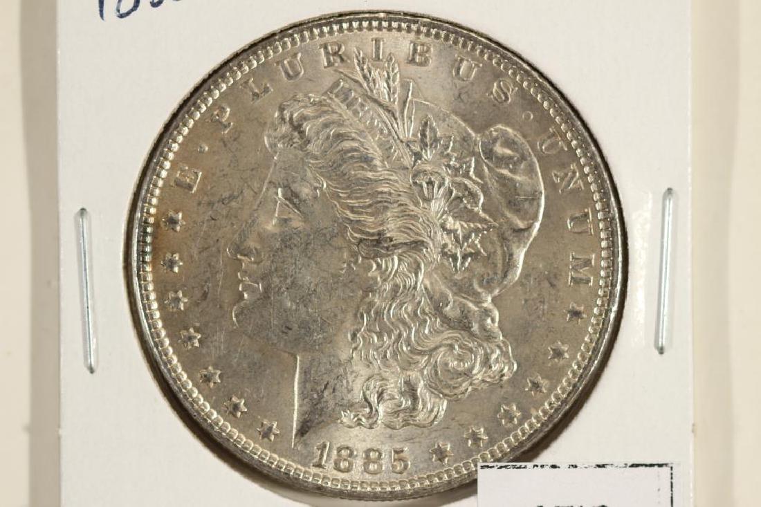1885 MORGAN SILVER DOLLAR UNC (1 of 2)