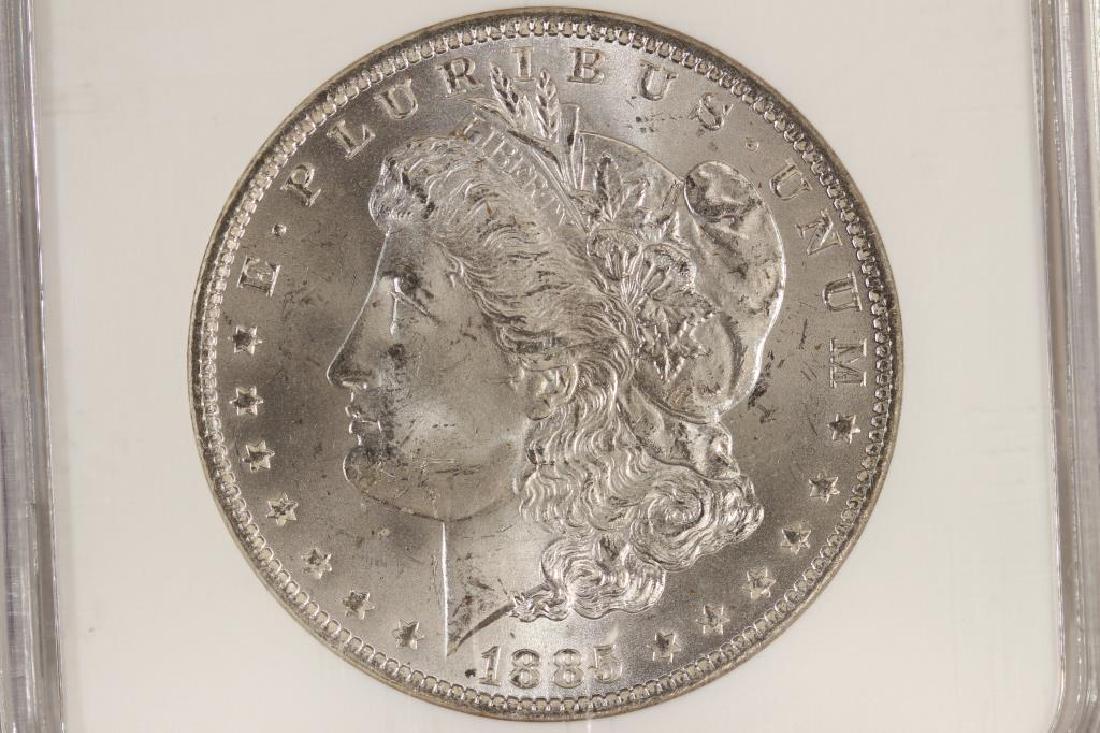 1885-O MORGAN SILVER DOLLAR NGC MS64 (1 of 3)