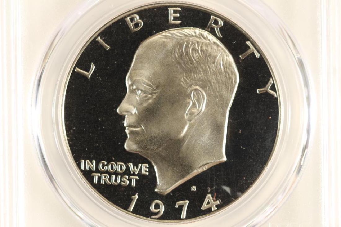 1974-S IKE DOLLAR PCGS PR69 DCAM (1 of 3)