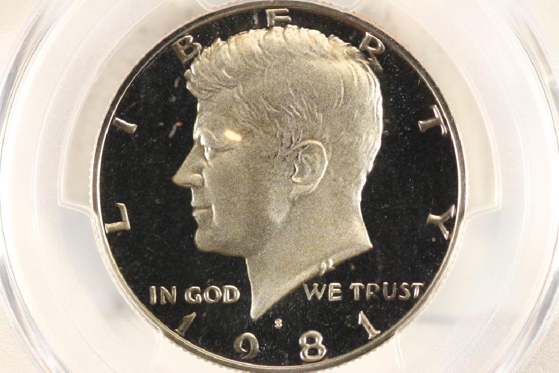 1981-S TYPE I KENNEDY HALF DOLLAR PCGS PR69 DCAM (1 of 3)