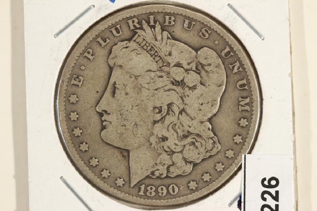 1890-CC MORGAN SILVER DOLLAR (1 of 2)
