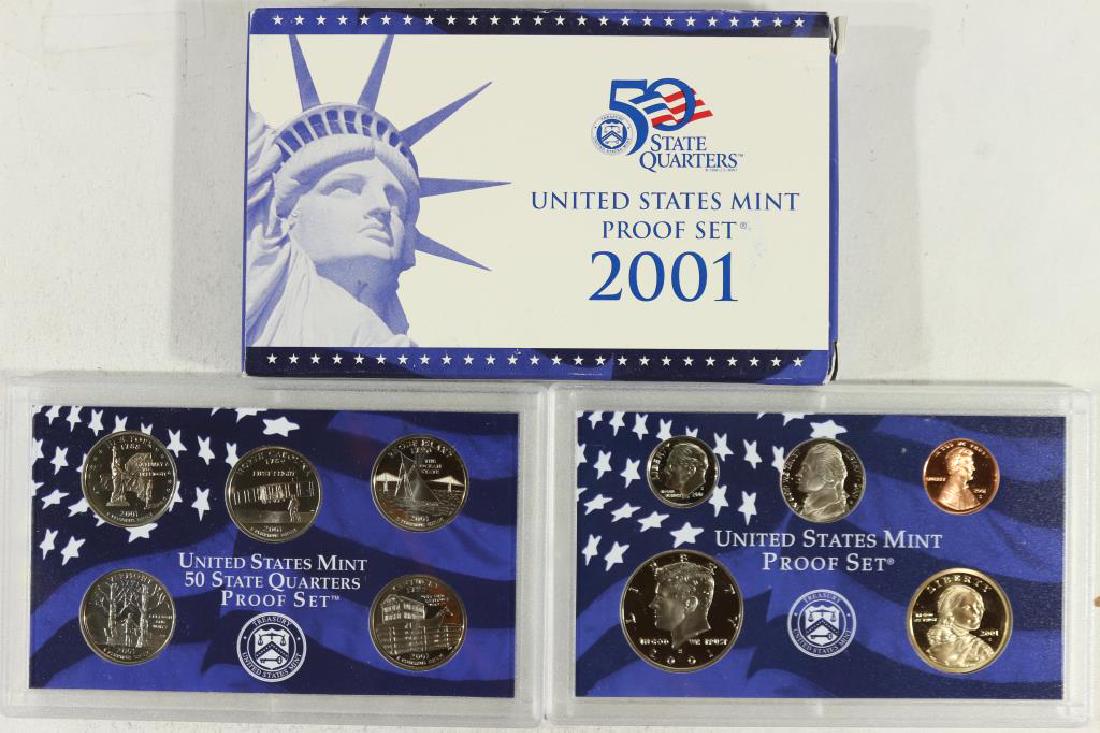 2001 US PROOF SET (WITH BOX) (1 of 2)