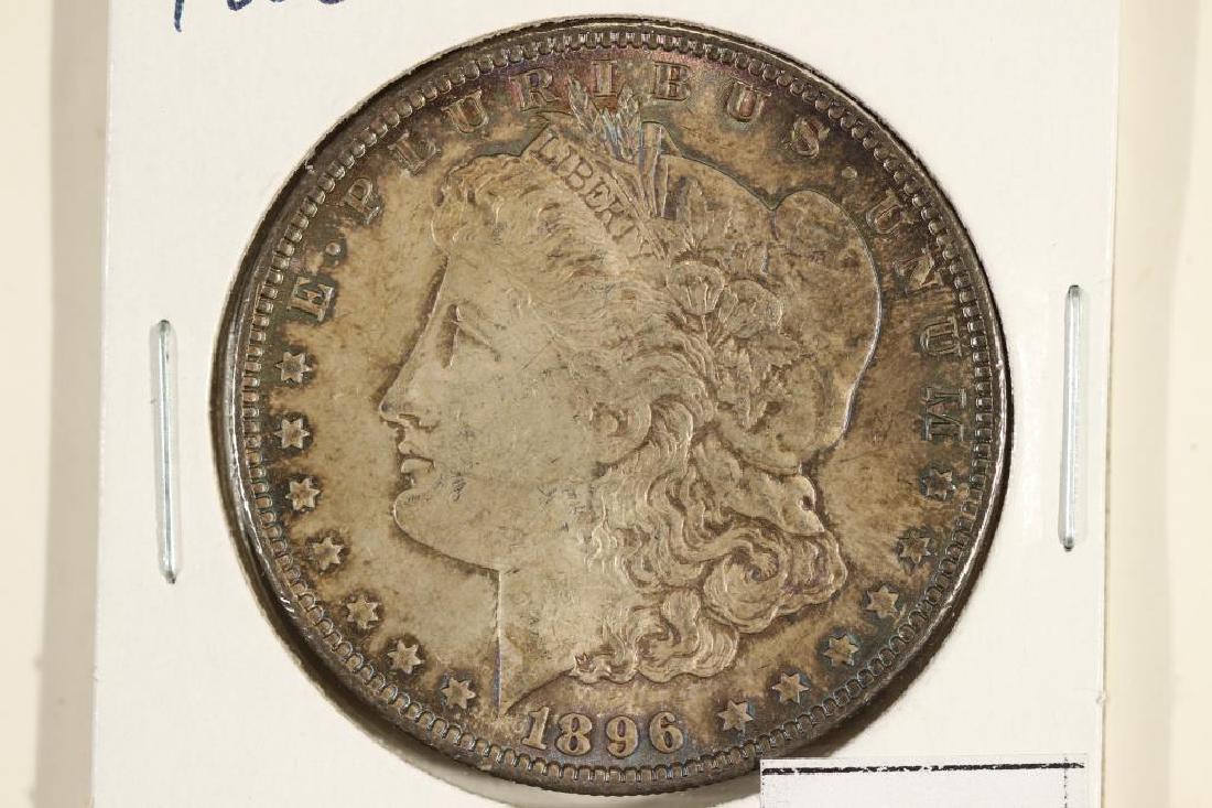 1896 MORGAN SILVER DOLLAR TONED (1 of 2)