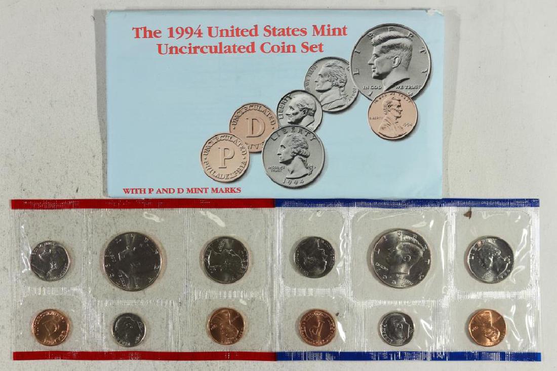 1994 US MINT SET (UNC) P/D (WITH ENVELOPE) (1 of 2)