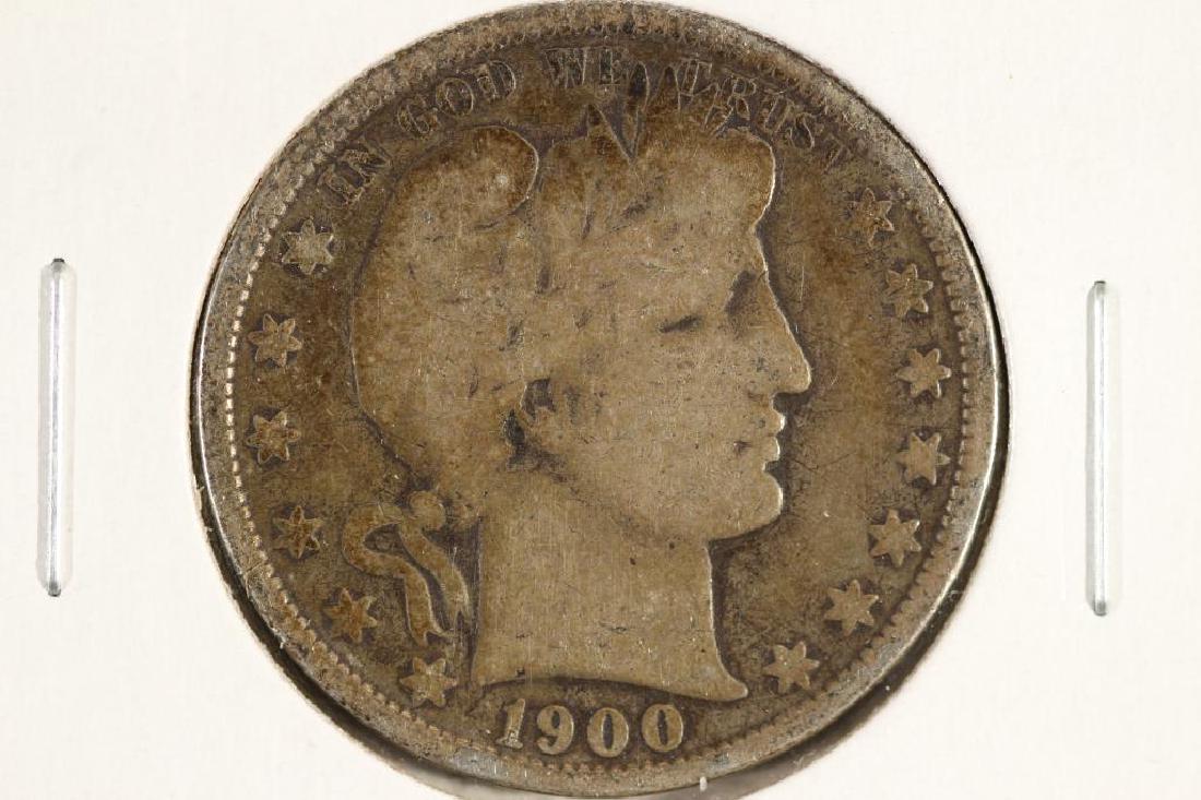 1900 BARBER HALF DOLLAR (1 of 2)