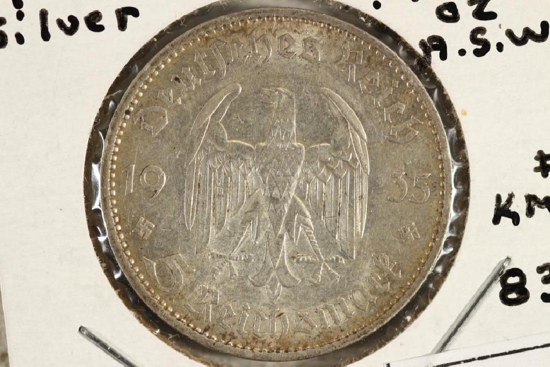 1935-A GERMAN SILVER 5 MARK (1 of 2)