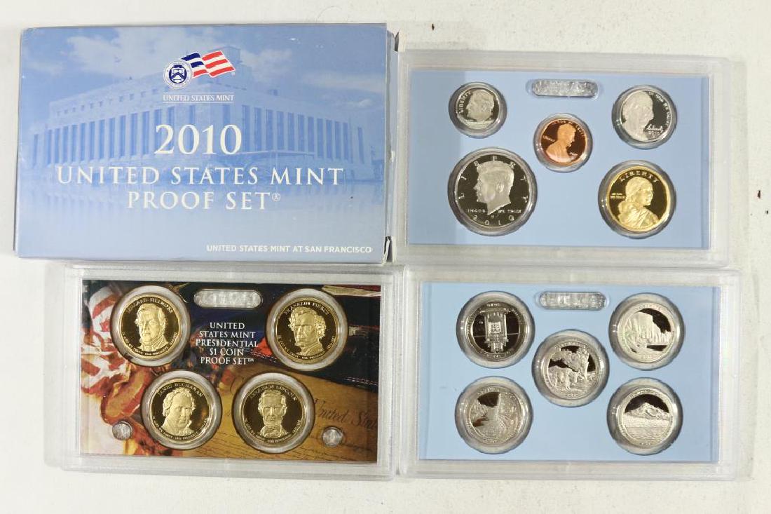 2010 US PROOF SET (WITH BOX) 14 PIECES (1 of 2)