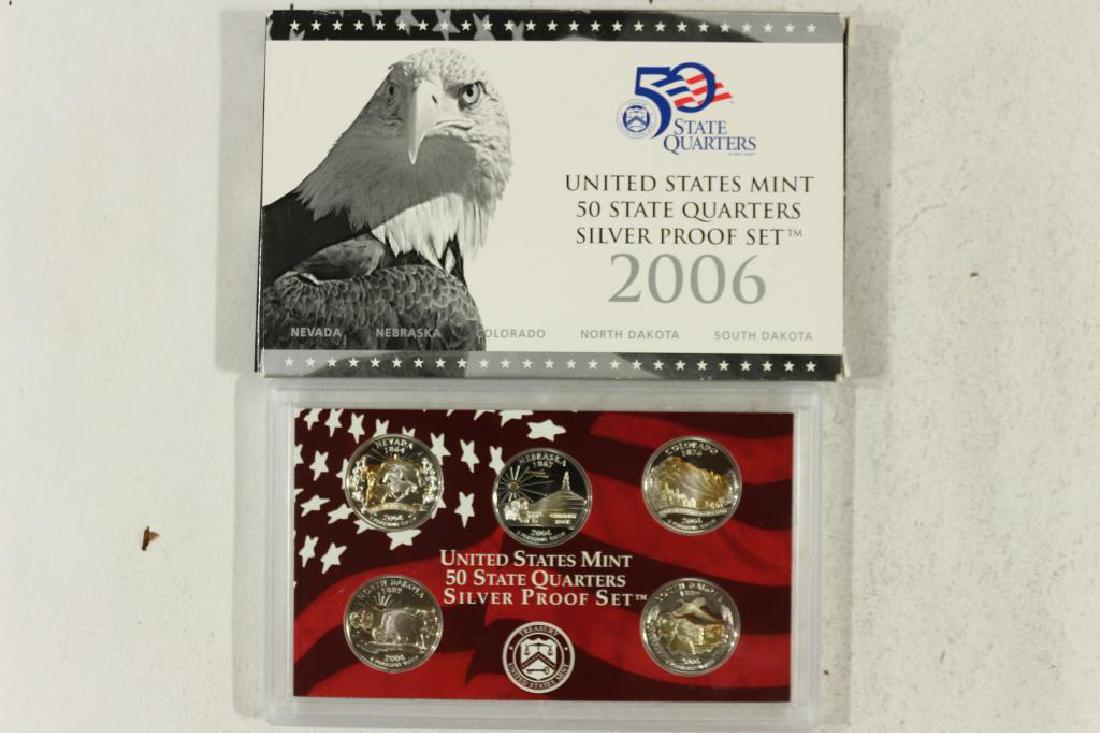 2006 SILVER US 50 STATE QUARTERS PROOF SET WITHBOX (1 of 2)