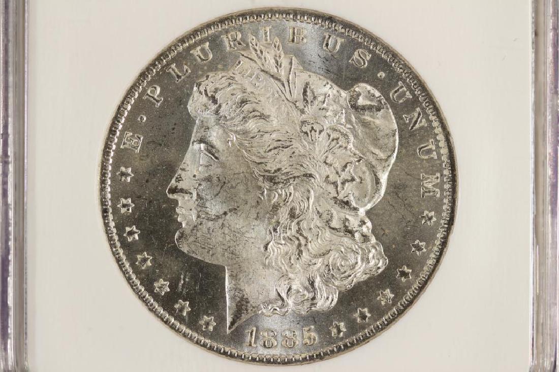 1885-O MORGAN SILVER DOLLAR NGC MS64 (1 of 3)