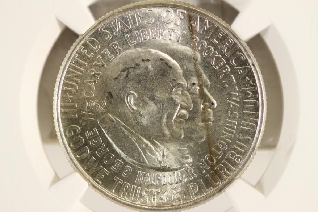 1952 WASHINGTON/CARVER HALF DOLLAR NGC MS64 (1 of 3)
