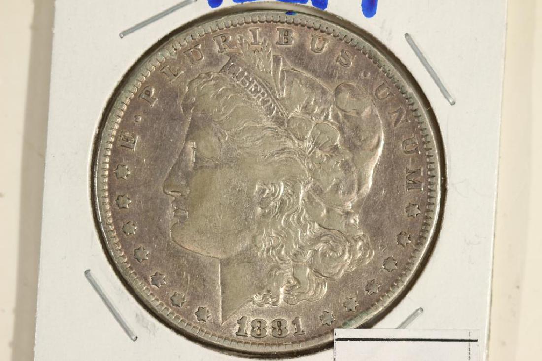 1881 MORGAN SILVER DOLLAR (1 of 2)