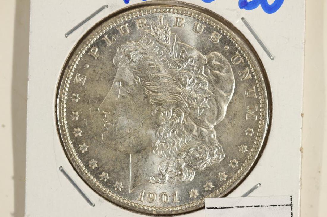 1901-O MORGAN SILVER DOLLAR BU (1 of 2)