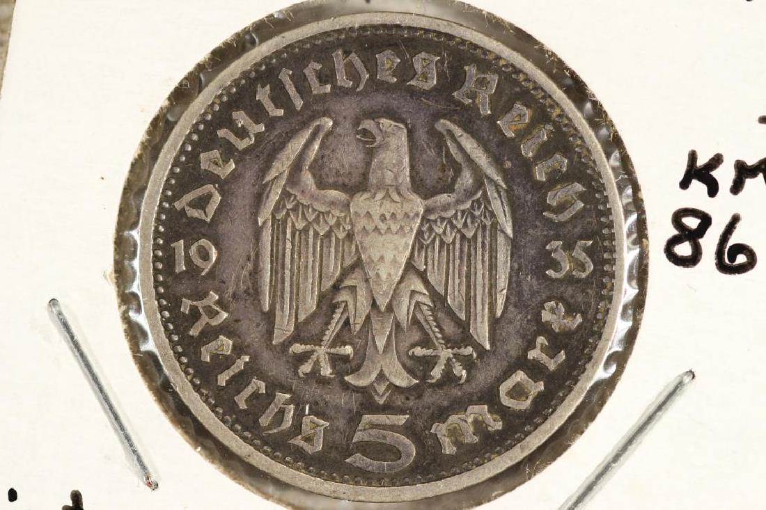 1935-A GERMAN SILVER 5 MARKS (1 of 2)
