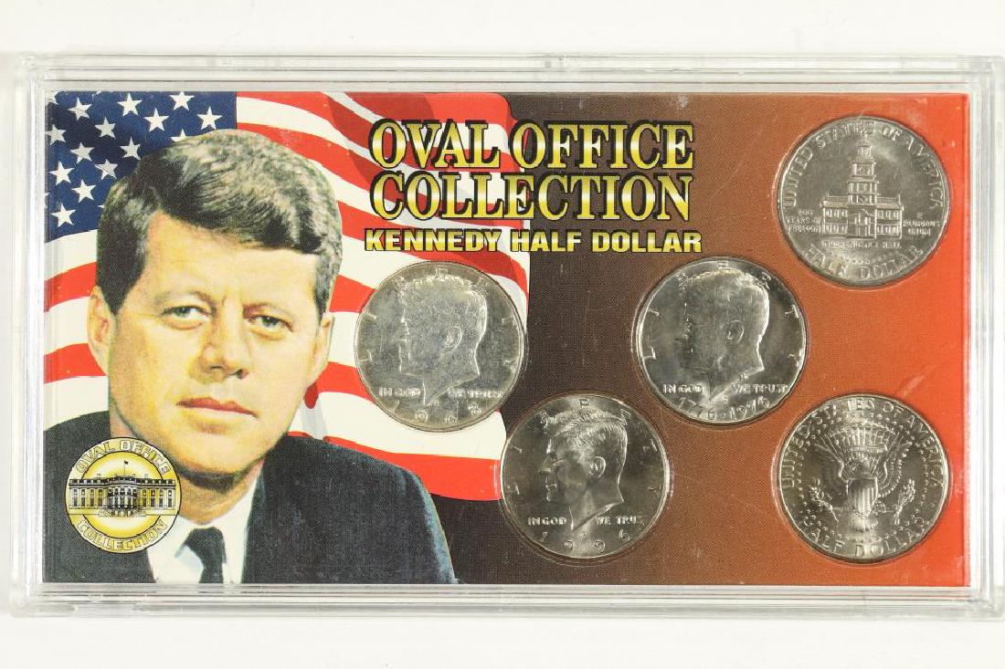 OVAL OFFICE COLLECTION OF KENNEDY HALF DOLLARS (1 of 2)