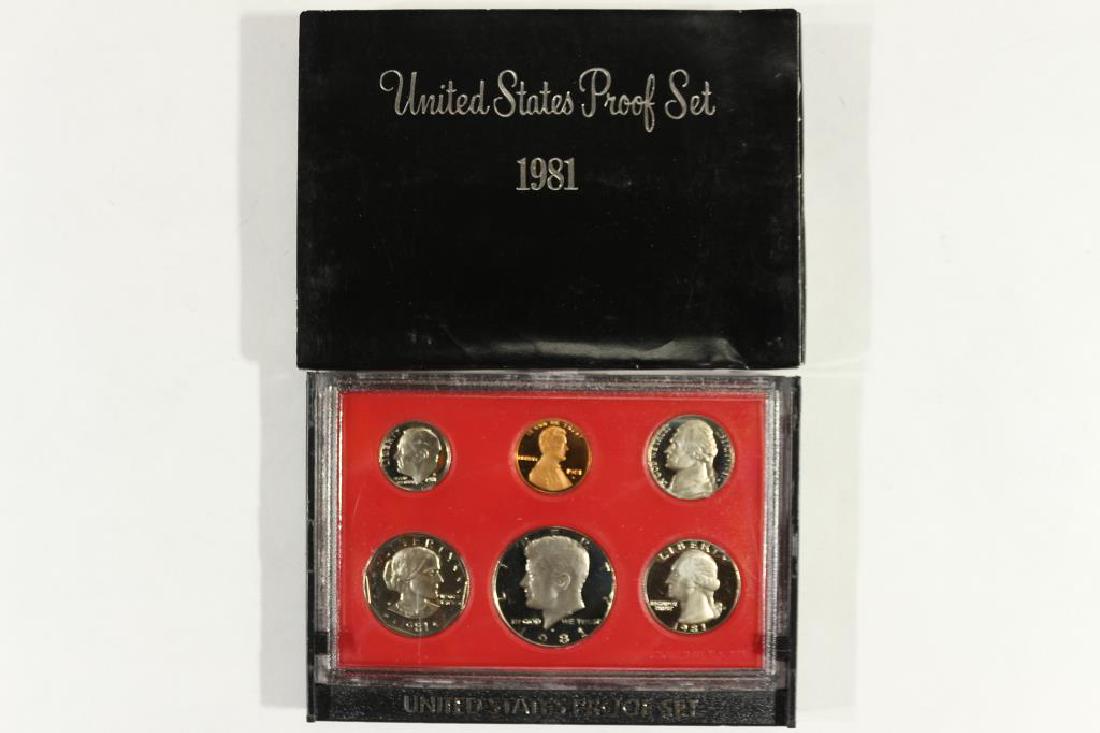1981 US PROOF SET (WITH BOX) (1 of 2)