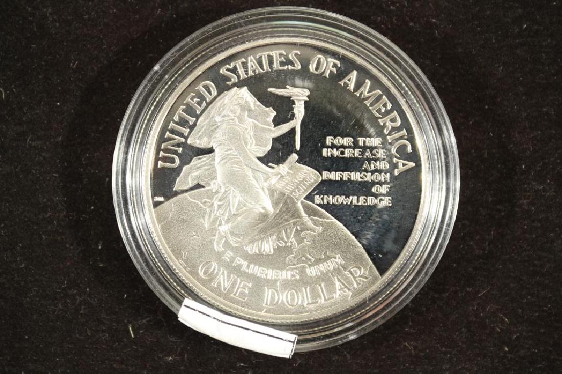1996-P SMITHSONIAN PROOF SILVER DOLLAR (1 of 2)