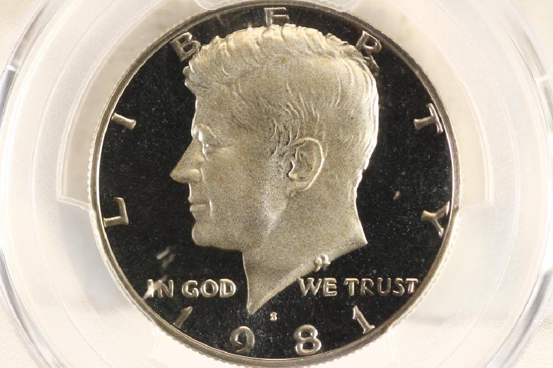 1981-S TYPE I KENNEDY HALF DOLLAR PCGS PR69 DCAM (1 of 3)