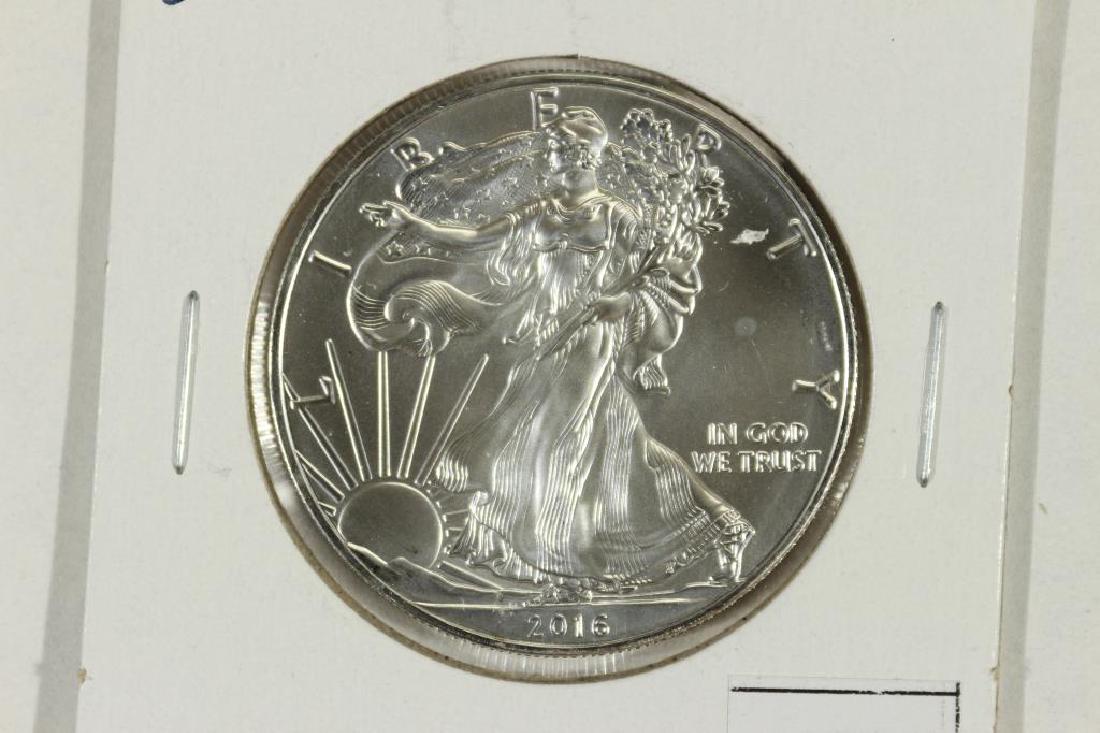 2016 AMERICAN SILVER EAGLE UNC (1 of 2)