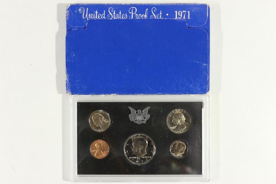 1971 US PROOF SET (WITH BOX) (1 of 2)