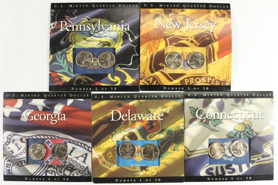 5 US MINT QUARTER DOLLAR SETS SEE DESCRIPTION (1 of 2)
