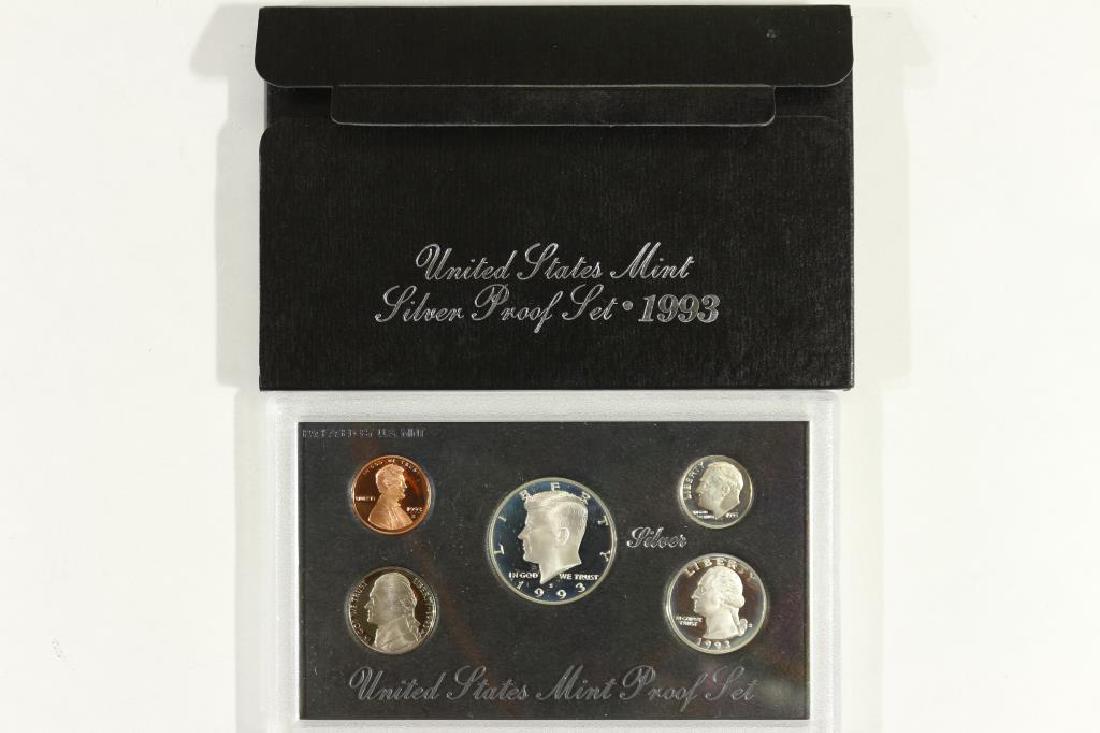 1993 US SILVER PROOF SET (WITH BOX) (1 of 2)