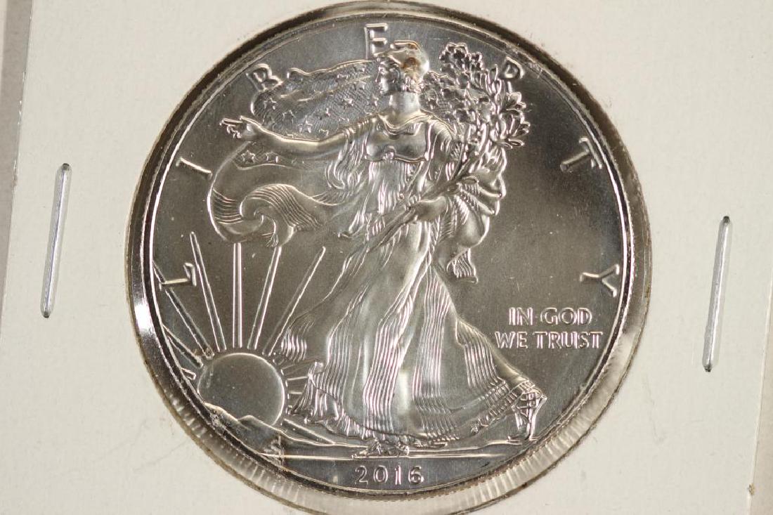 2016 AMERICAN SILVER EAGLE UNC (1 of 2)