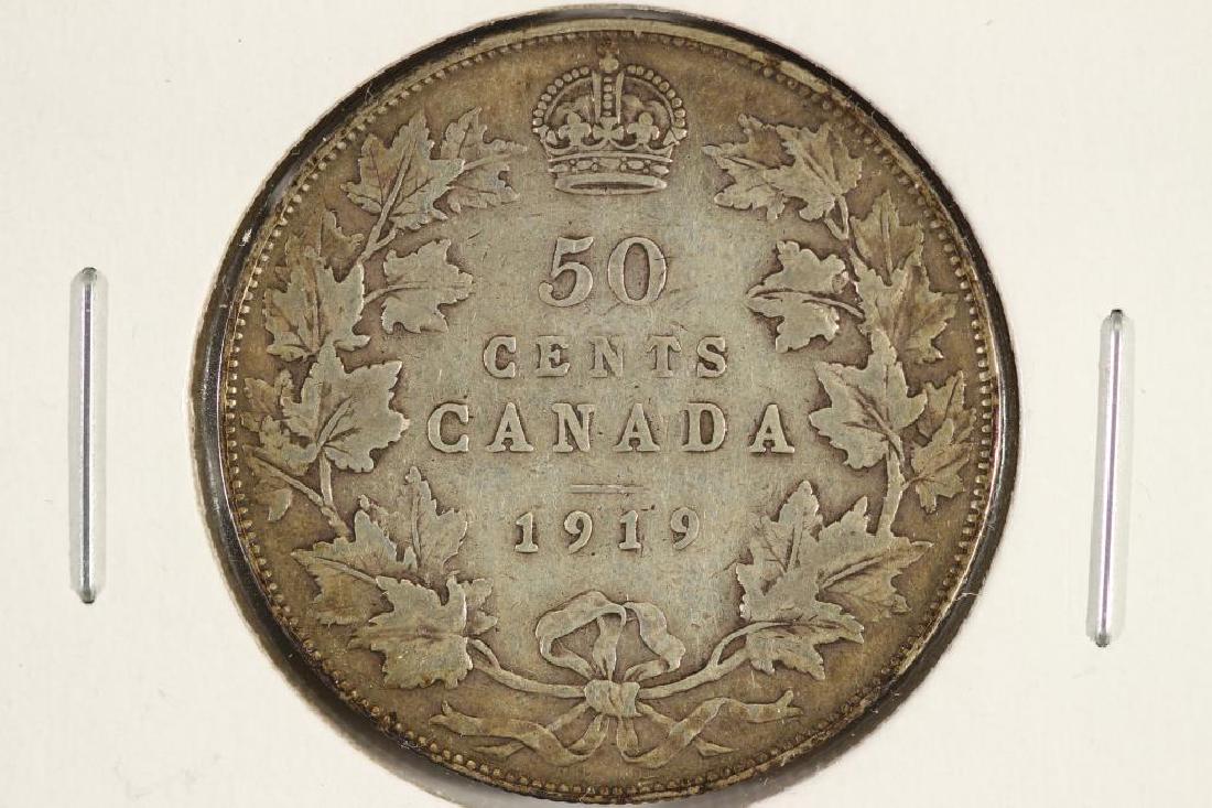 1919 CANADA SILVER 50 CENTS (1 of 2)