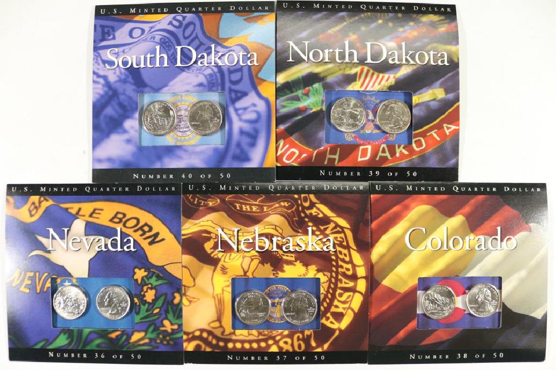5 US MINT QUARTER DOLLAR SETS SEE DESCRIPTION (1 of 2)