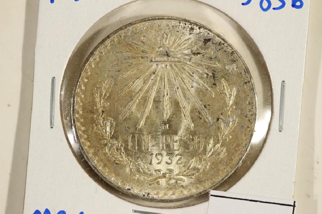 1932 MEXICO CAP & RAYS SILVER PESO .3856 OZ. ASW (1 of 2)