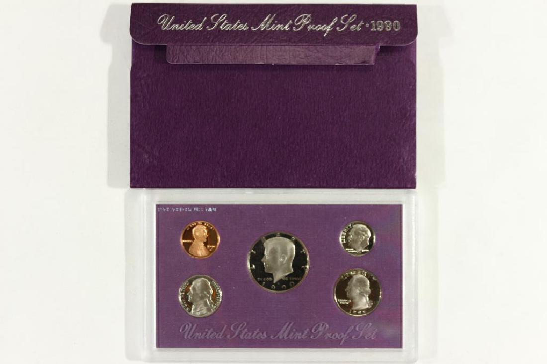 1990 US PROOF SET (WITH BOX) (1 of 2)