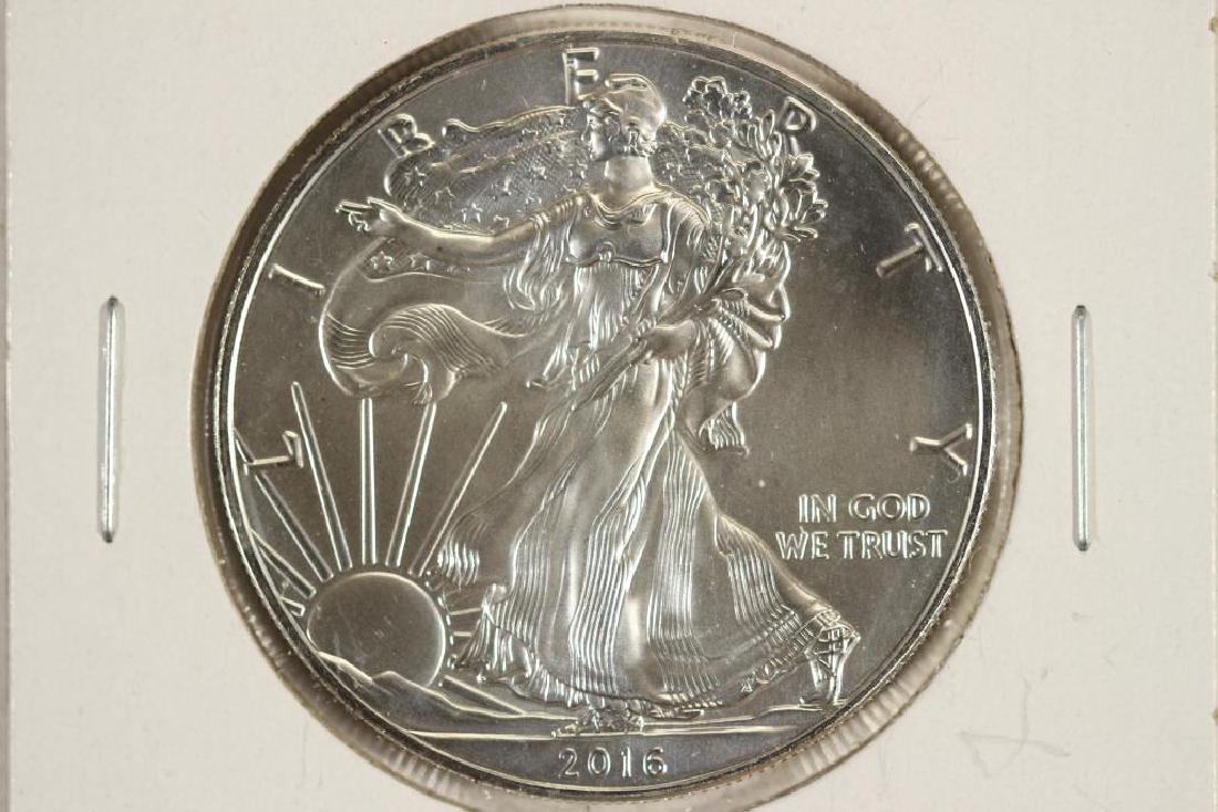 2016 AMERICAN SILVER EAGLE UNC (1 of 2)