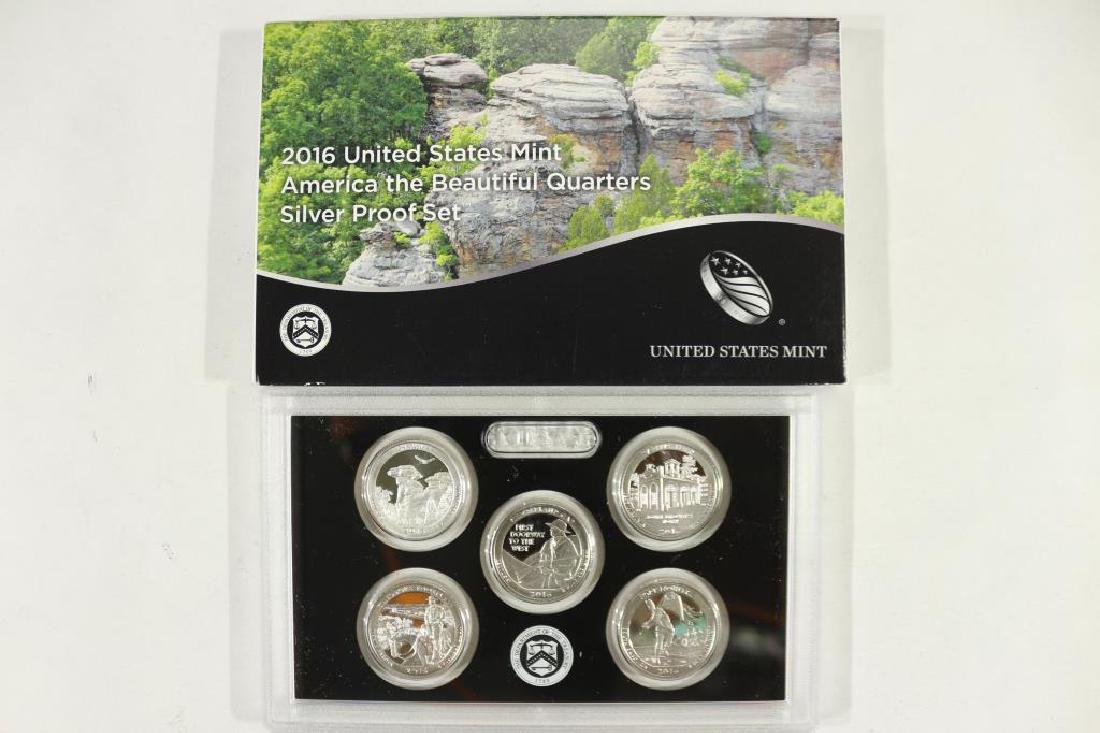 2016 US MINT AMERICA THE BEAUTIFUL QUARTERS SILVER (1 of 2)