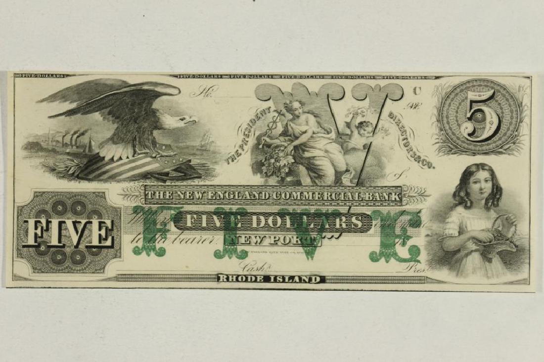 1800'S THE NEW ENGLAND COMMERCIAL BANK OF (1 of 2)