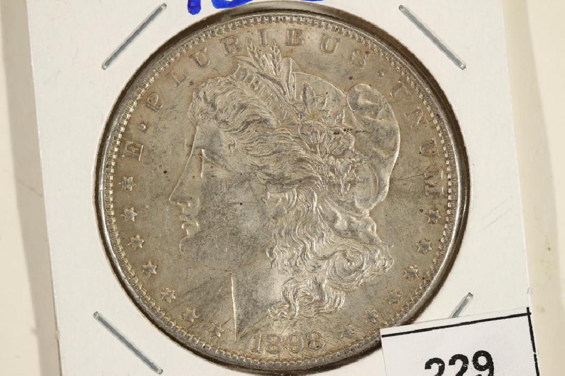 1898 MORGAN SILVER DOLLAR (1 of 2)