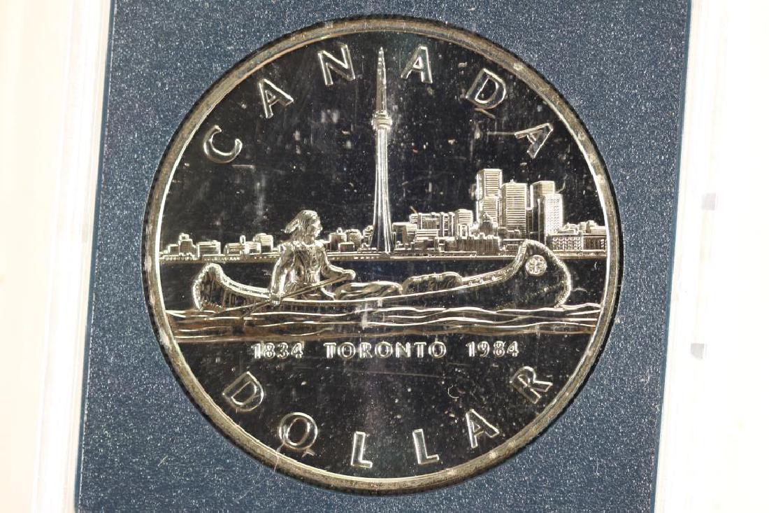 1984 CANADA TORONO SILVER DOLLAR PROOF (1 of 2)