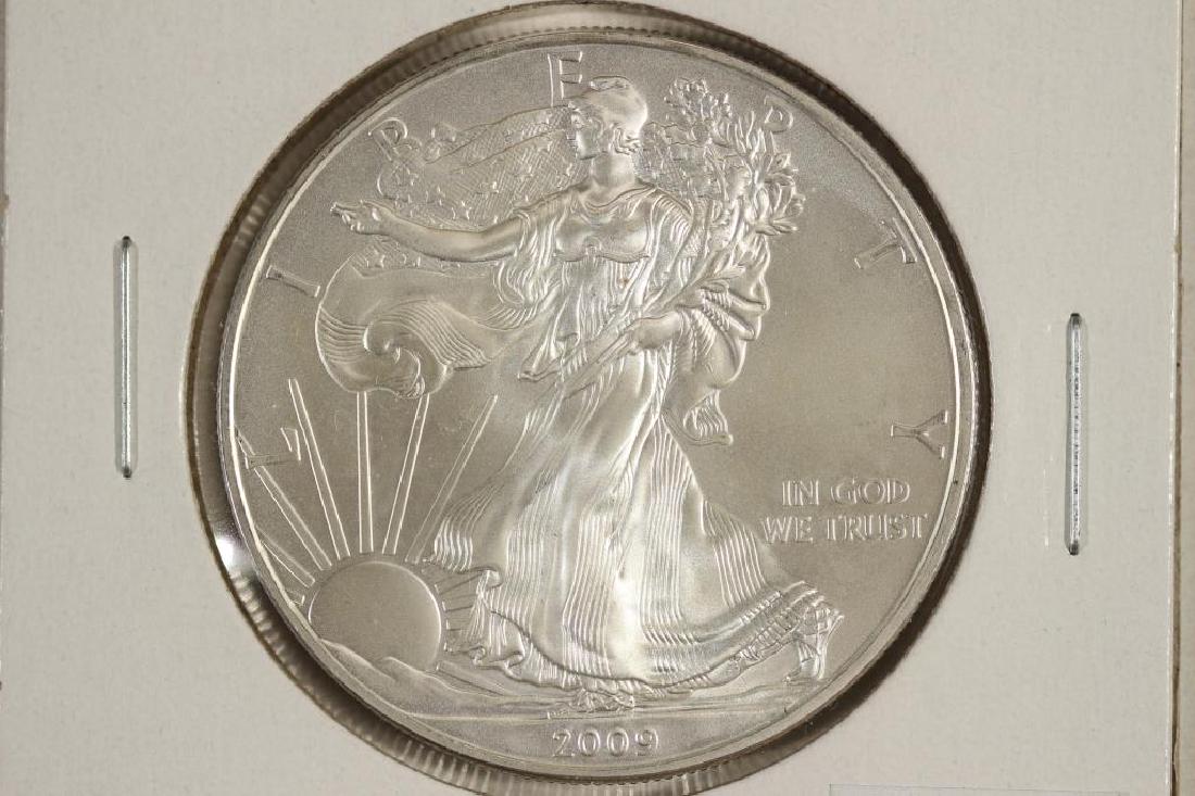 2009 AMERICAN SILVER EAGLE UNC (1 of 2)