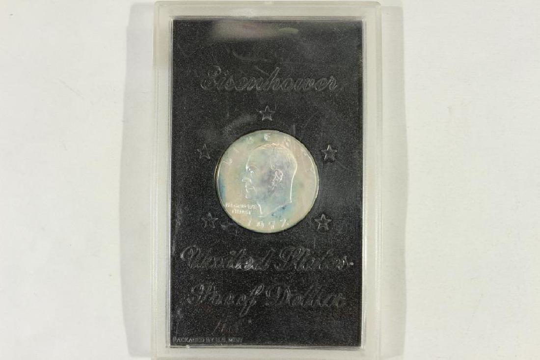 1972-S IKE SILVER DOLLAR PROOF (BROWN PACK) NO BOX (1 of 2)