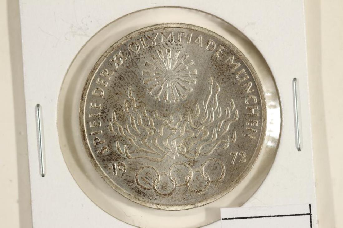 1972 GERMAN OLYMPIC SILVER 10 MARKS UNC (1 of 2)
