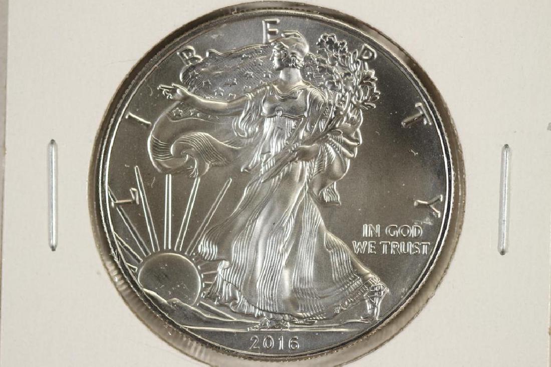 2016 AMERICAN SILVER EAGLE UNC (1 of 2)