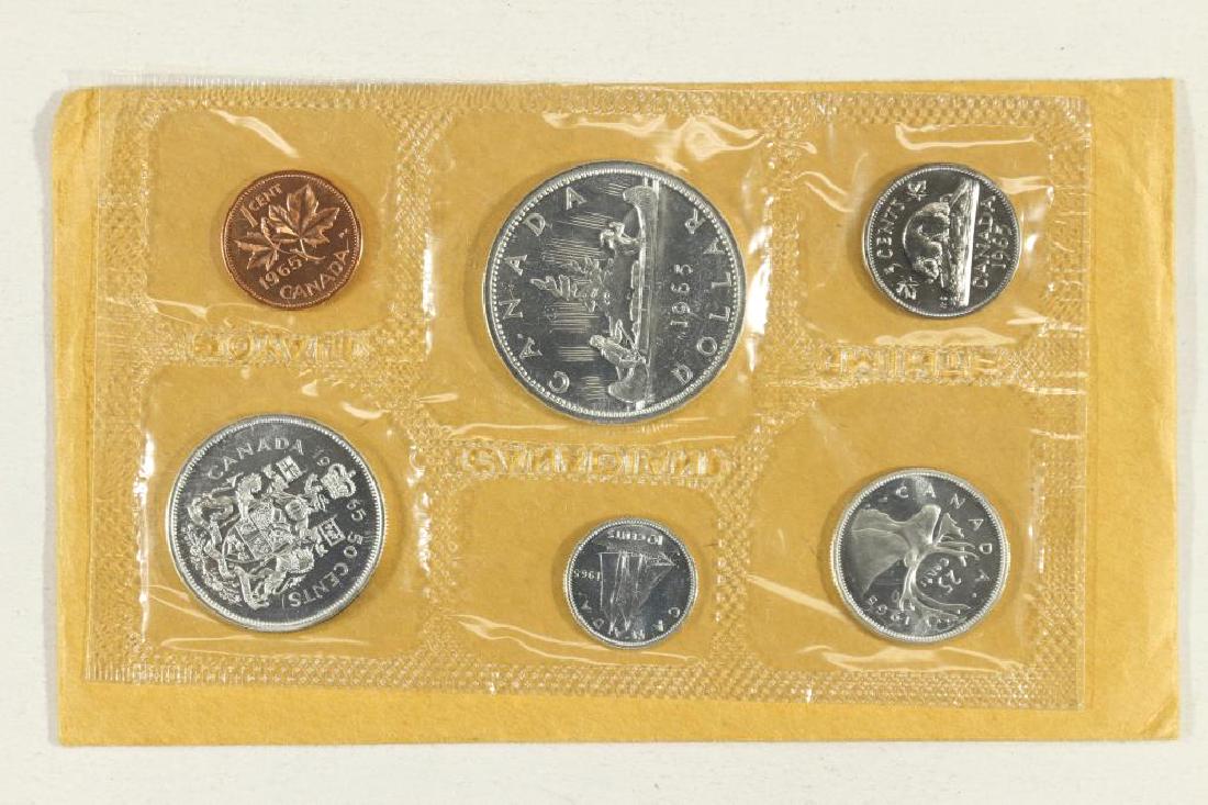 1965 CANADA SILVER (PF LIKE) SET WITH ENVELOPE (1 of 2)